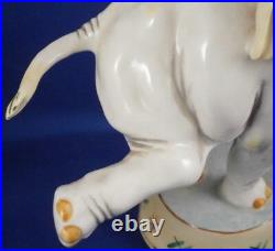 Nymphenburg Porcelain Circus Elephant Figure Figurine Porzellan Elefant Figur