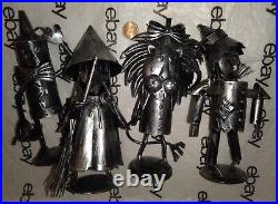 OFF TO SEE THE WIZARD OF OZ METAL SCULPTURE FIGURES 1960s HONG KONG Very RARE #4