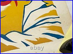 Original Antique Fisher Bros Circus Poster Tiger Clowns Acrobats Arkansas #2