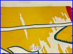 Original Antique Fisher Bros Circus Poster Tiger Clowns Acrobats Arkansas #2