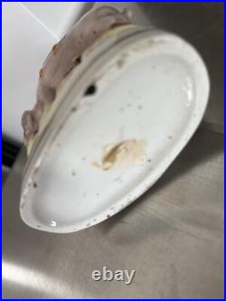 RARE 7 Staffordshire figure group Spill Vase Elephant Circus 1860