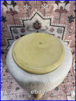 RARE Antique Roseville Pottery Hand Painted Weighted Baby Bowl Circus Act