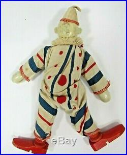 RARE Schoenhut Circus Toy Wooden Clown Collectible