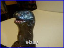 RARE Schoenhut Sea Lion Seal Glass Eyes Antique Wooden Humpty Dumpty Circus
