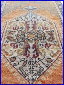 Rare 1900s Antique Prayer Rug Handmade Decor Floral Geometric Free Shipping Rug