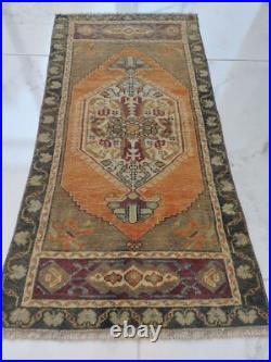 Rare 1900s Antique Prayer Rug Handmade Decor Floral Geometric Free Shipping Rug