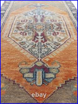 Rare 1900s Antique Prayer Rug Handmade Decor Floral Geometric Free Shipping Rug