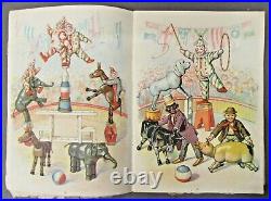 Rare 1928 SCHOENHUT HUMPTY DUMPTY CIRCUS Catalog withcolor illustrations 52 pages