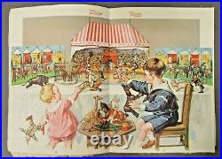 Rare 1928 SCHOENHUT HUMPTY DUMPTY CIRCUS Catalog withcolor illustrations 52 pages