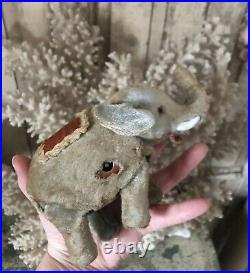 Rare Antique 1930s Wind Up Circus Elephant Clockwork Vintage Toy Japan Schuco