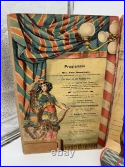 Rare Antique Charles Hagenbek's Circus Of Animals Pop Up Program Coney Island