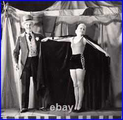 Rare C1931 Original Jean Harlow Whimsical Circus Scene Goldie Fox Pictures Photo