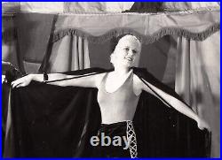 Rare C1931 Original Jean Harlow Whimsical Circus Scene Goldie Fox Pictures Photo