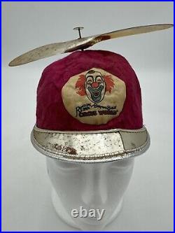 Rare Ringling Bros. & Barnum Bailey Circus Antique Propeller Beanie