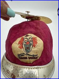 Rare Ringling Bros. & Barnum Bailey Circus Antique Propeller Beanie