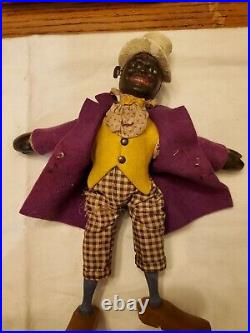 Rare Schoenhut Humpty Dumpty Circus Negro/Black Dude Figure. Antique toy