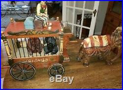 Rare huge Antique Ringling BARNUM&BAILEY Circus WagonSet complete