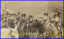 Ringling Bros. Barnum & Bailey Circus Photo Women Performers Horses & Clowns