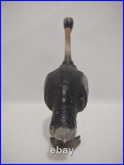 SCHOENHUT Circus Ostrich Bird Painted Eyes Antique Toy Wood Jointed