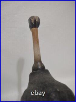 SCHOENHUT Circus Ostrich Bird Painted Eyes Antique Toy Wood Jointed