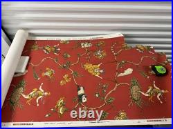 Scalamandré Ming Circus Wallpaper wp# 81605 Width 27 5 Yard Roll