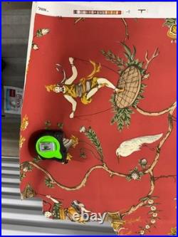 Scalamandré Ming Circus Wallpaper wp# 81605 Width 27 5 Yard Roll