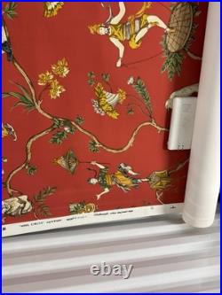 Scalamandré Ming Circus Wallpaper wp# 81605 Width 27 5 Yard Roll