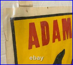 Set Of 2 Antique Adams Bros. Circus Posters Poster Set