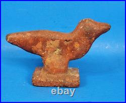 Shooting Gallery Target Knock Down Small Cast Iron Bird Antique Early
