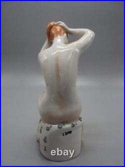 Soviet russian Nude Naked Girl Woman Lady USSR porcelain figurine Vintag 5193 c