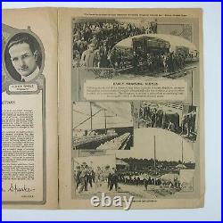 Sparks Circus Courier Advertising Program Greenville Ohio Antique 1923 RARE