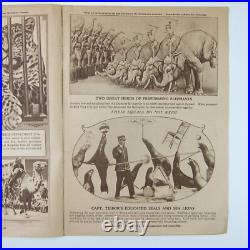 Sparks Circus Courier Advertising Program Greenville Ohio Antique 1923 RARE