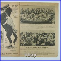 Sparks Circus Courier Advertising Program Greenville Ohio Antique 1923 RARE