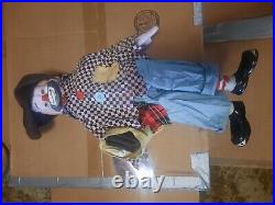 The Heritage Mint LTD Happiness and Love Collector 16 Porcelain Clown 1989 3X