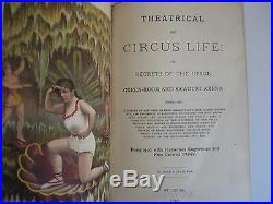 Theatrical & Circus Life Victorian Age Actor Negro Minstrel Magic Antique 1882