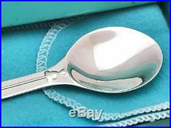 Tiffany & Co. Brand New Sterling Silver Circus Bear Baby Spoon in Pouch & Box