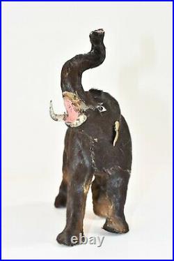 ULTRA RARE ANTIQUE Circus Elephant TOY REAL, FUR SPECTACULAR