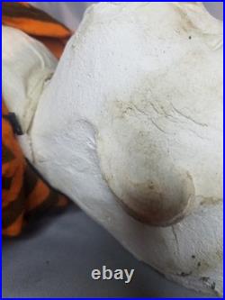 Ultra Rare Antique Fair Amusement Co. Plaster & Fabric Carnival Doll Early 1900s