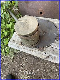 VINTAGE Antique WOOD & IRON Strongman CIRCUS Carnival Mallet HAMMER 15 Lb 10 Oz