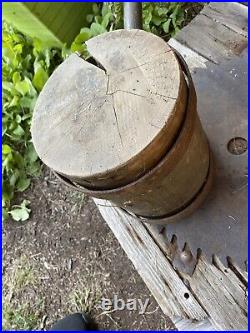 VINTAGE Antique WOOD & IRON Strongman CIRCUS Carnival Mallet HAMMER 15 Lb 10 Oz