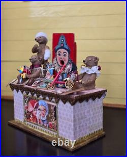 Victorian Artisan Miniature Dollhouse Coffre D'Emilie Antique Toys Market Stand Victorian Artisan Miniature Dollhouse Coffre D'Emilie Antique Toys Market Stand