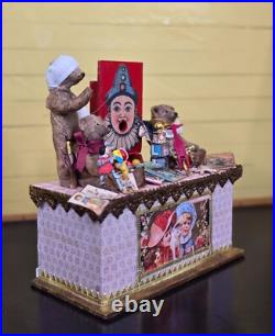 Victorian Artisan Miniature Dollhouse Coffre D'Emilie Antique Toys Market Stand Victorian Artisan Miniature Dollhouse Coffre D'Emilie Antique Toys Market Stand