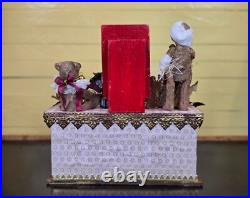 Victorian Artisan Miniature Dollhouse Coffre D'Emilie Antique Toys Market Stand Victorian Artisan Miniature Dollhouse Coffre D'Emilie Antique Toys Market Stand