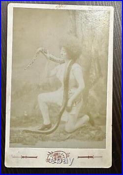 Victorian Era Snake Enchanter ADA ZINGARA Sideshow & Circus Int