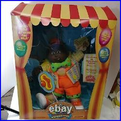 Vintage 1980s Cabbage Patch Kid Doll AFRICAN AMERICAN CLOWN AT CIRCUS new in BOX