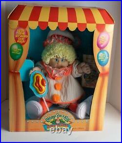 Vintage 1980s Cabbage Patch Kid Doll CAUCASIAN CLOWN AT CIRCUS MINT IN BOX