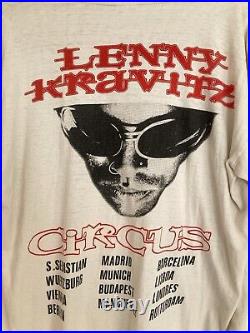 Vintage 1995 LENNY KRAVITZ Circus European Tour Tee