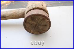 Vintage 45 1/2 INCH Wooden Mallet Circus Hammer Carnival Sledge 19TH CENTURY