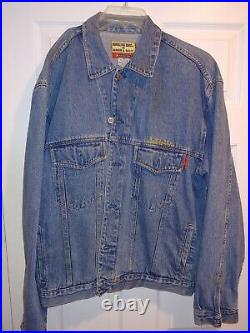 Vintage 70s Ringling Bros. And Barnum Bailey Circus Denim Jacket, XL, Presented By