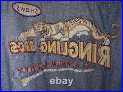 Vintage 70s Ringling Bros. And Barnum Bailey Circus Denim Jacket, XL, Presented By